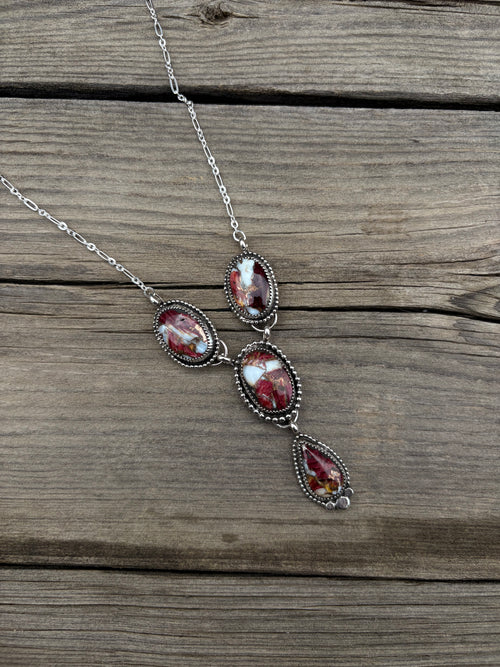 Purple Spiny Mini Lariat