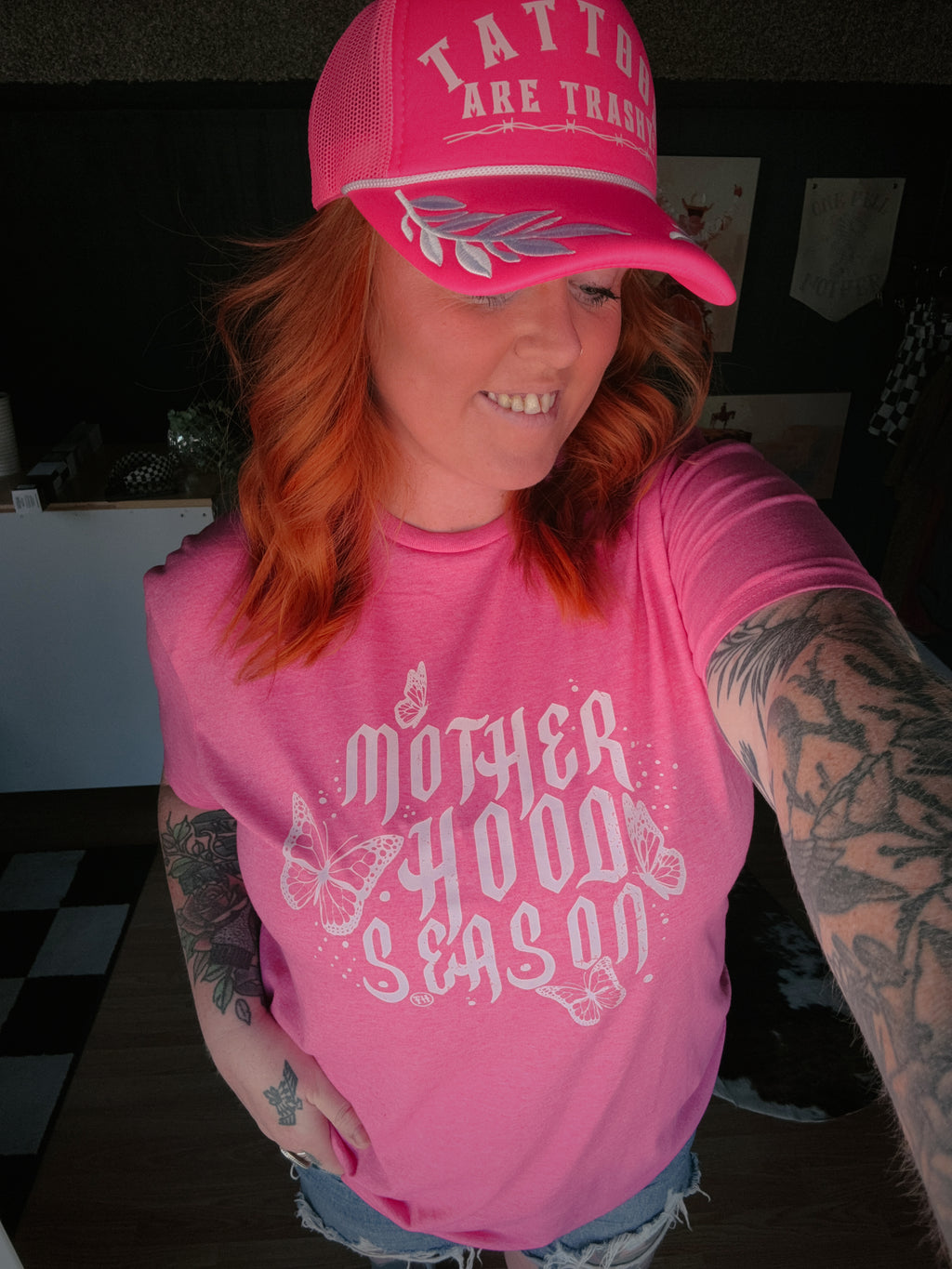 TATTOOS ARE TRASHY HAT