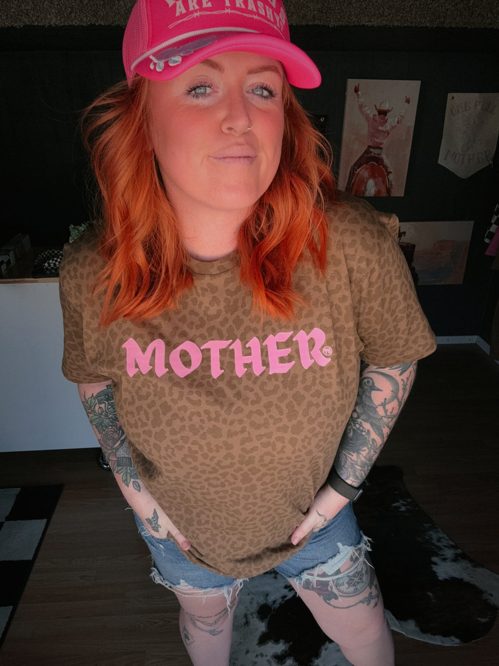 MOTHER LEOPARD TEE