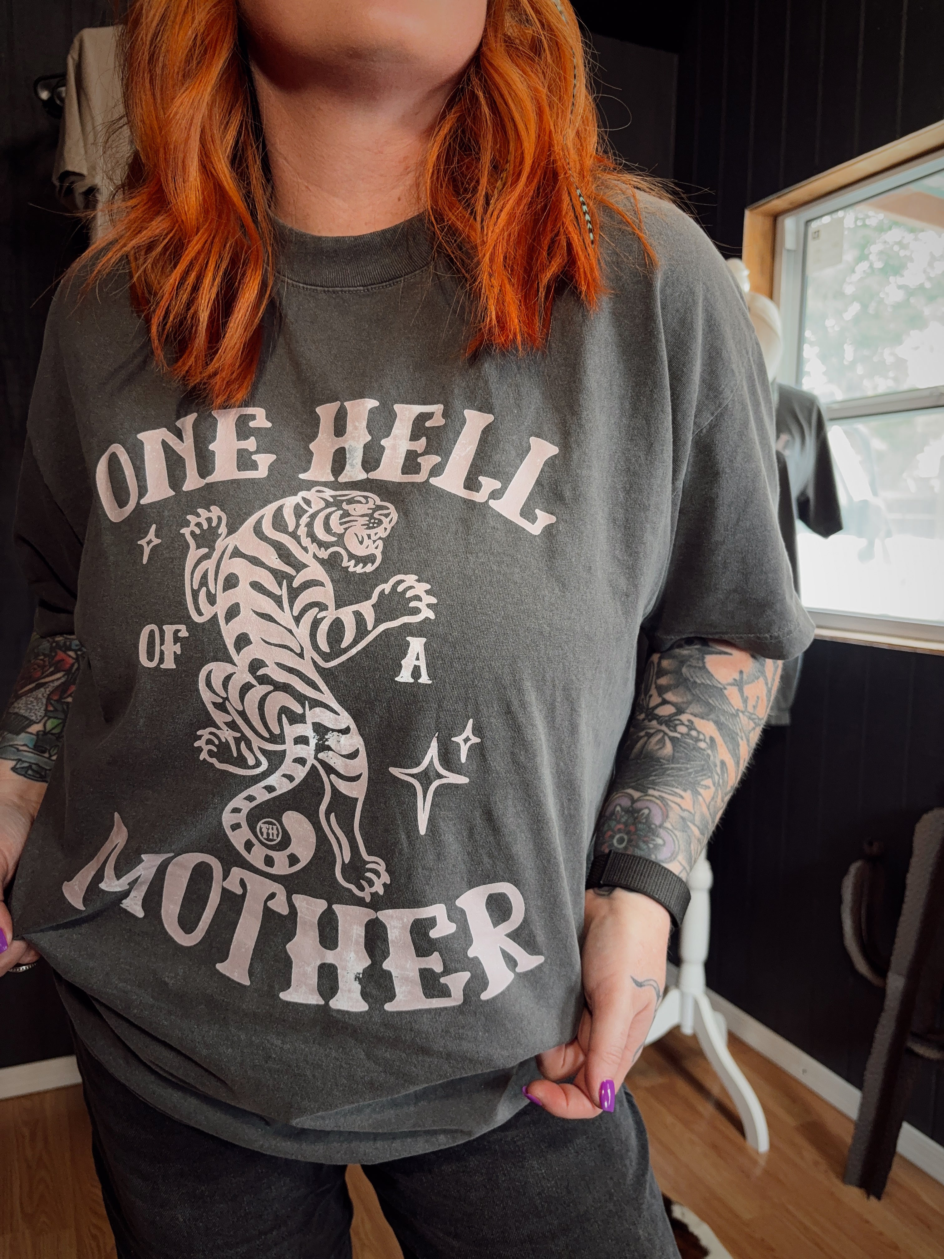 Hell Of A Mother Pepper Tee
