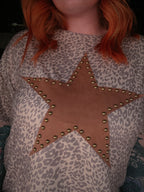 STAR LEOPARD TEE