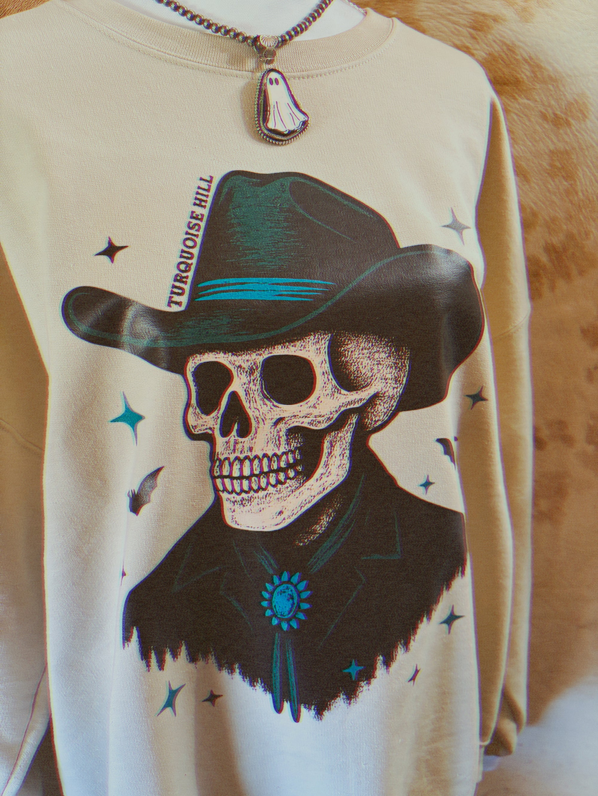 Cowboy Skeleton Crewneck