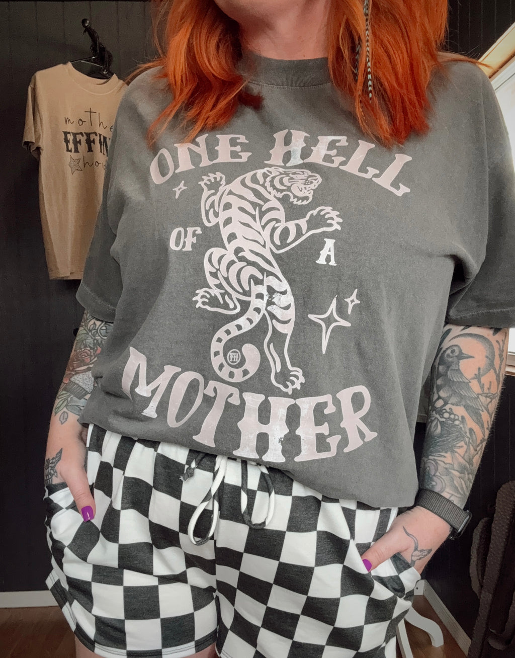 Mother Checker Shorts