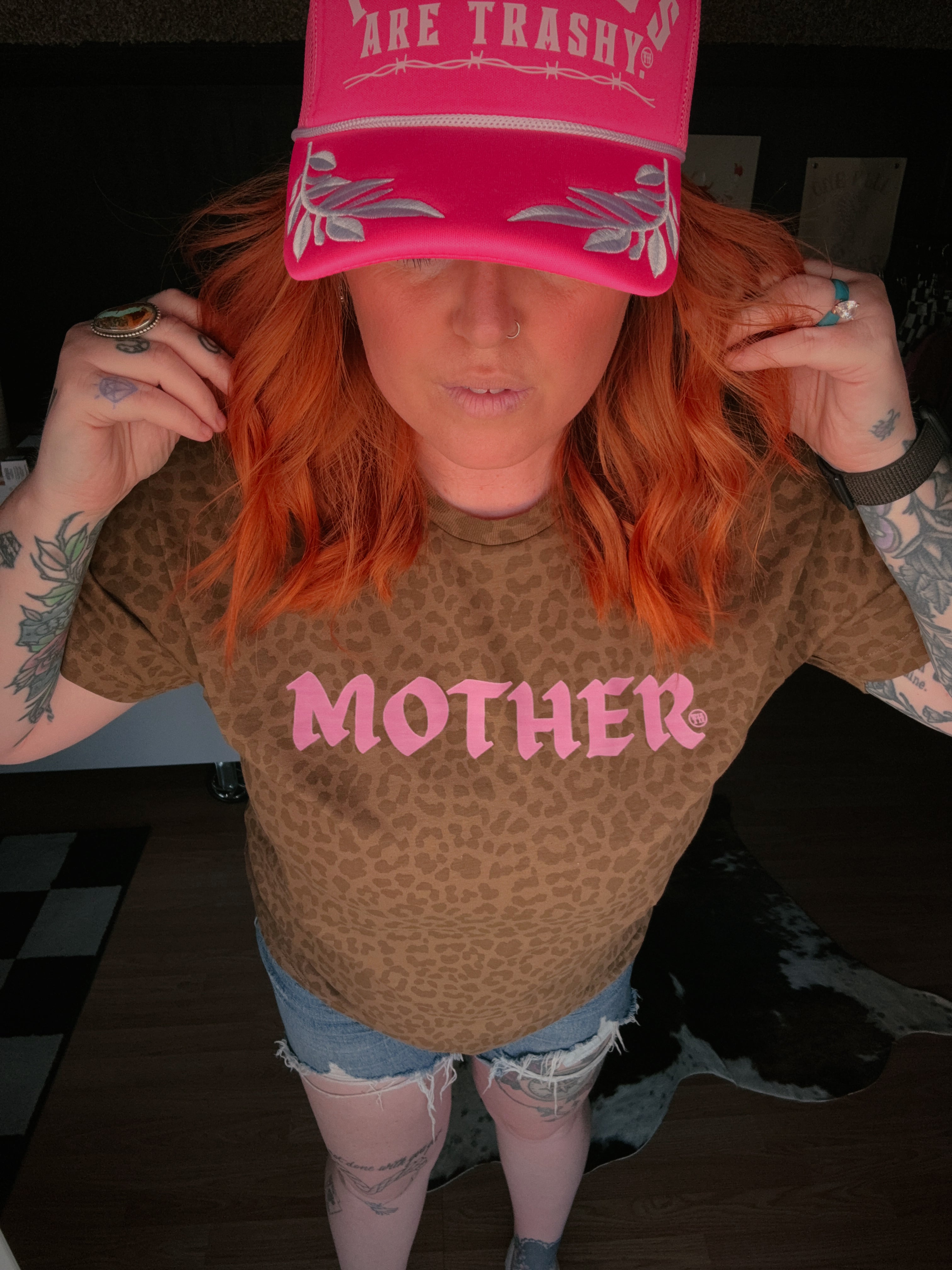MOTHER LEOPARD TEE