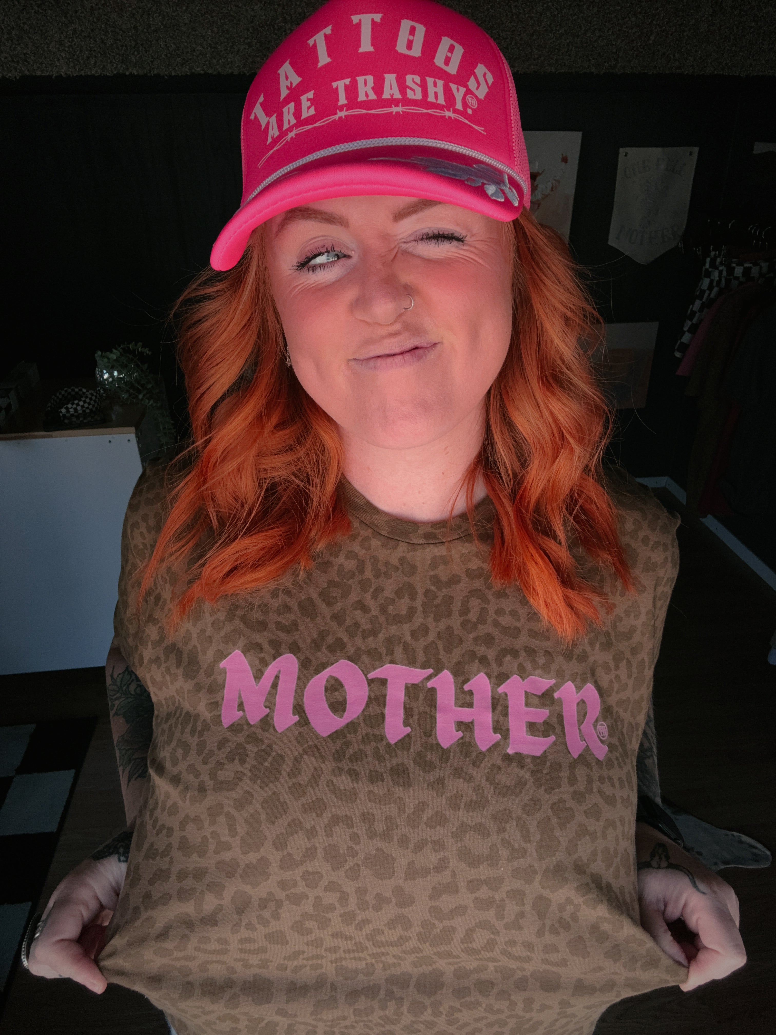 TATTOOS ARE TRASHY HAT