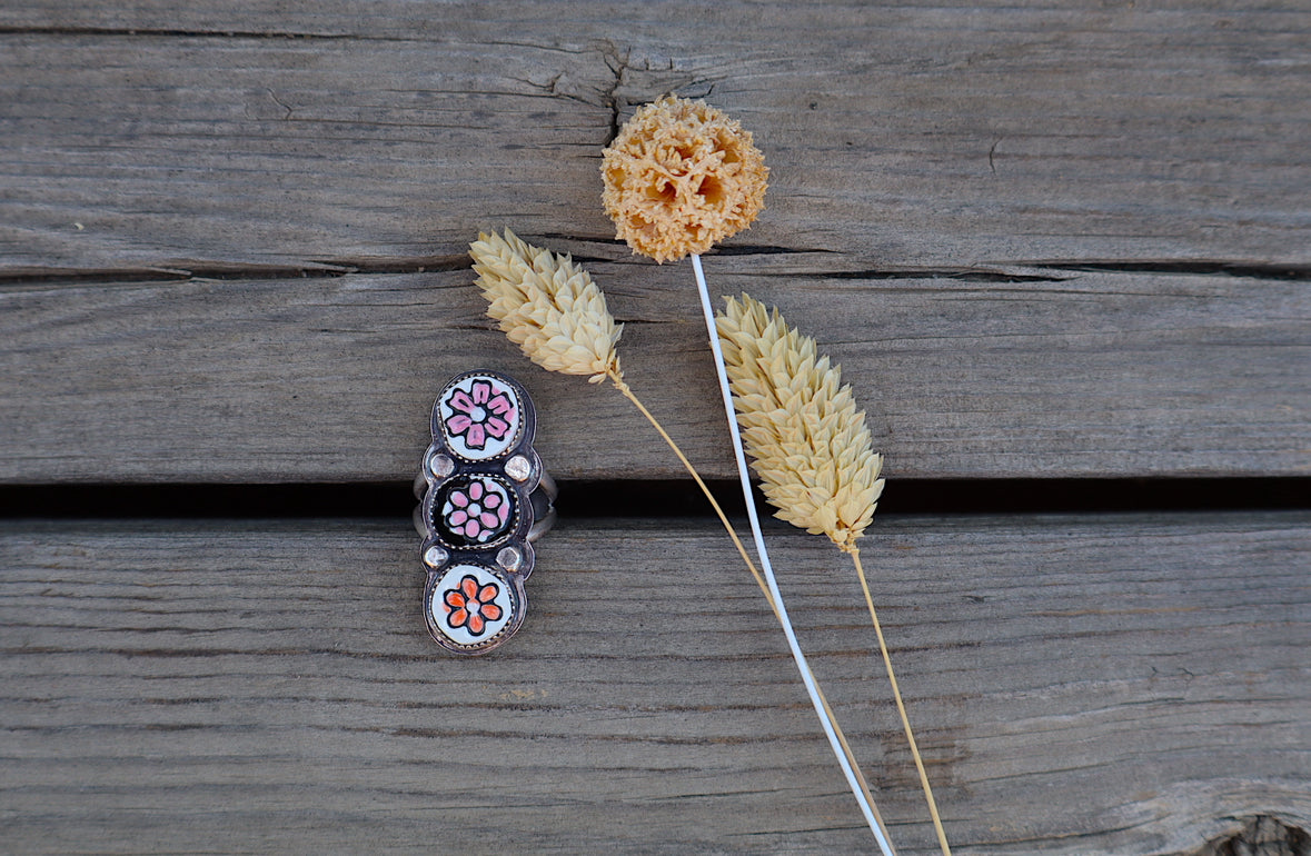 Floral Ring 7.5