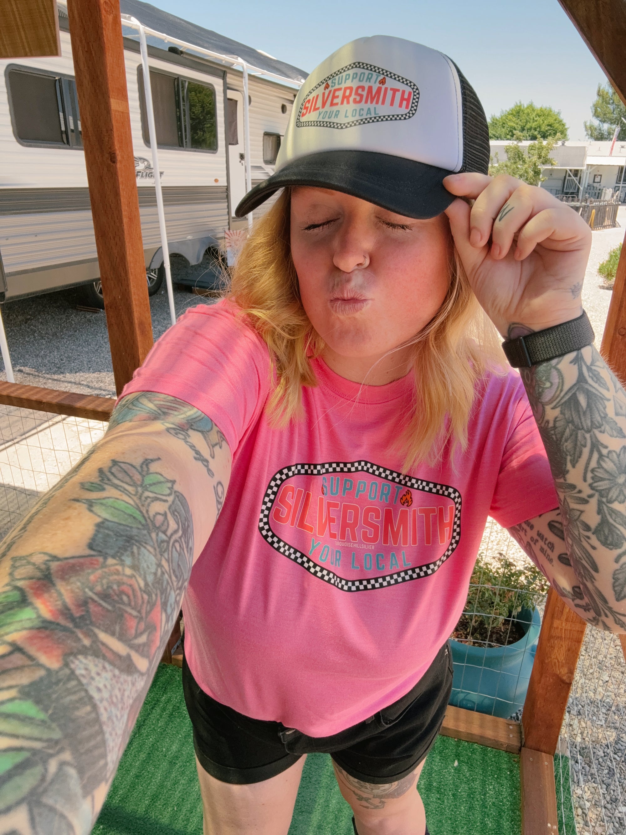 SUPPORT YOUR LOCAL SILVERSMITH HAT