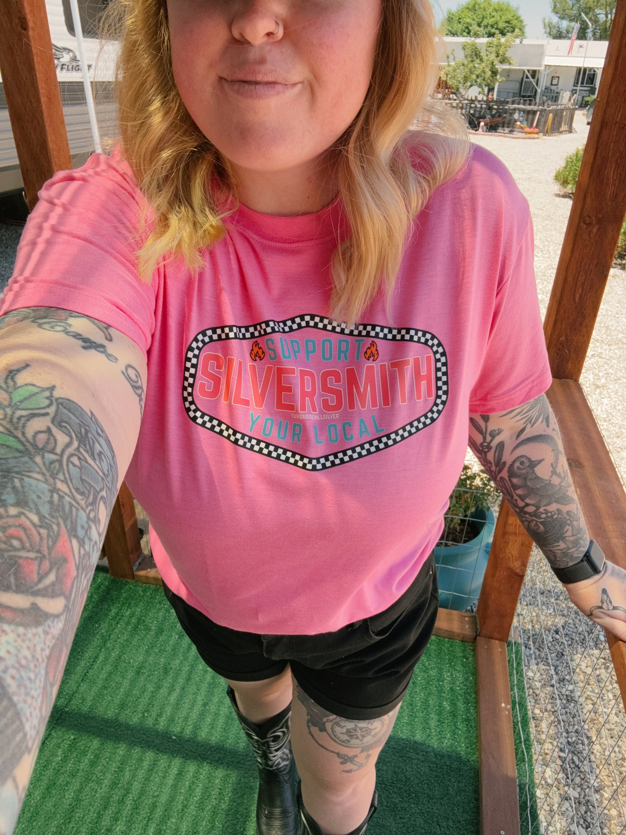 SUPPORT YOUR LOCAL SILVERSMITH TEE