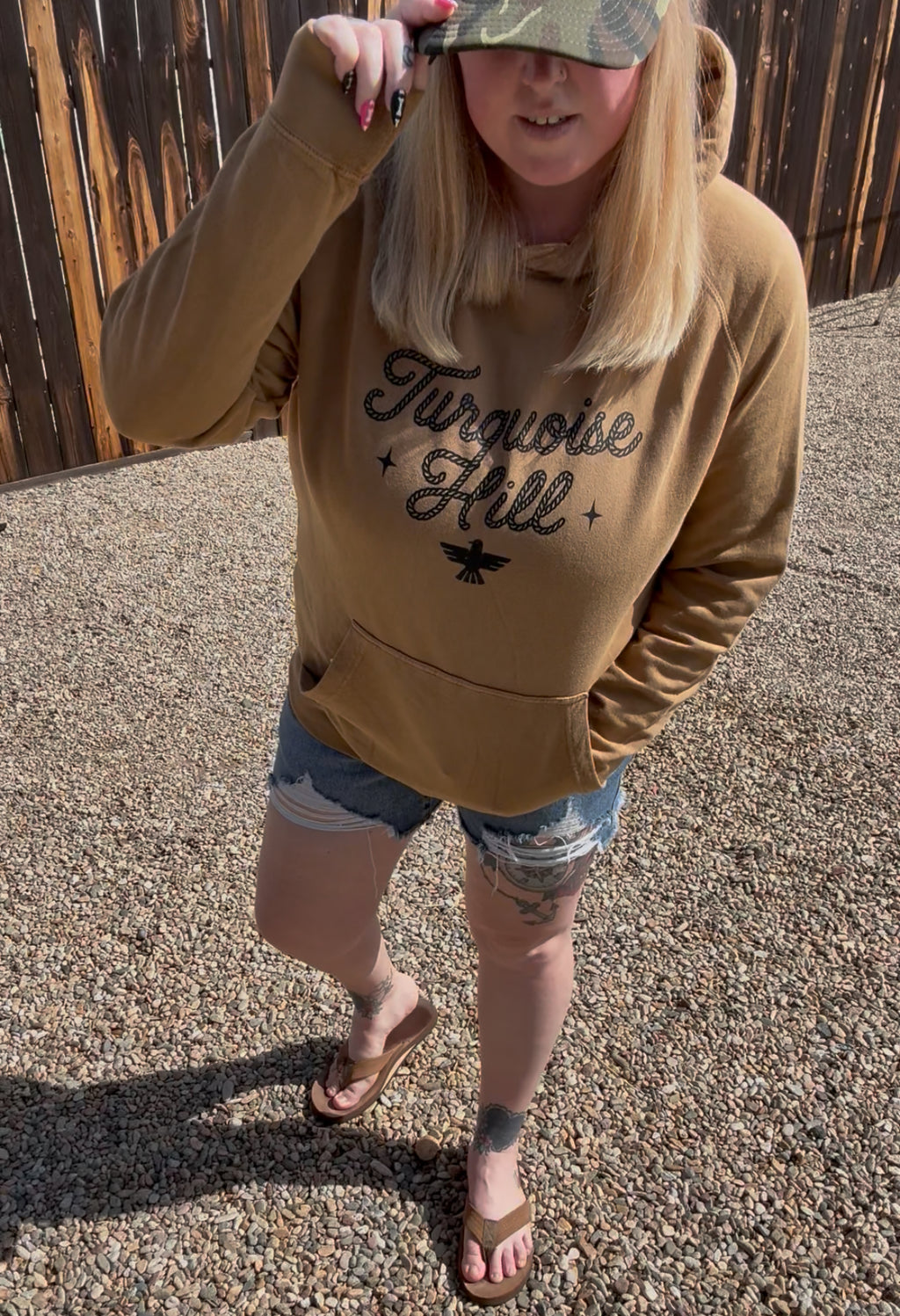 Turquoise Hill Unisex Hoodie