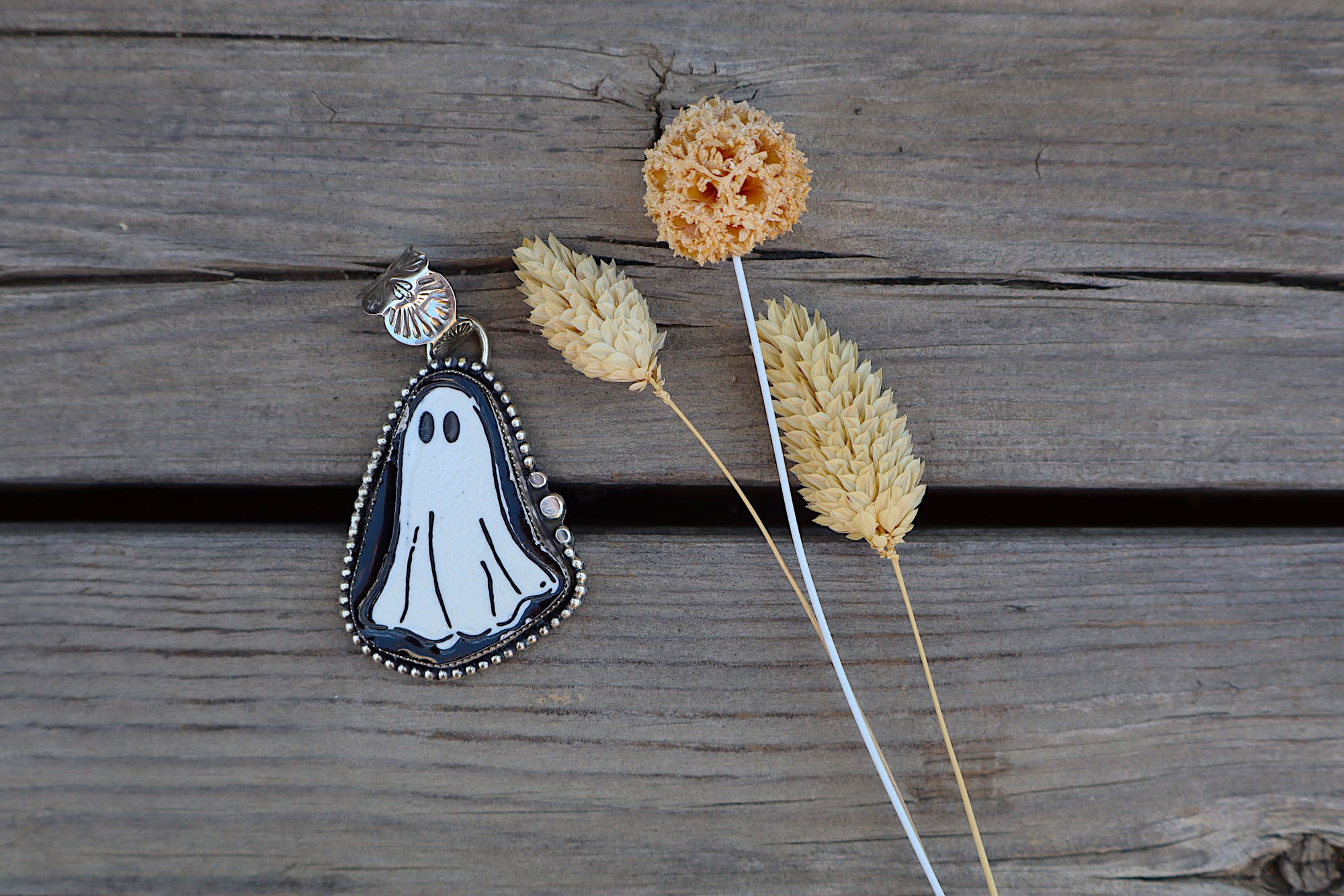 Decorative Ghost Pendant.